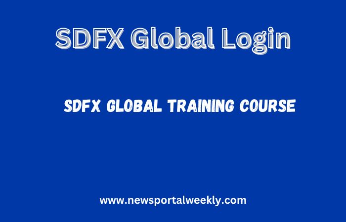 SDFX Global Login